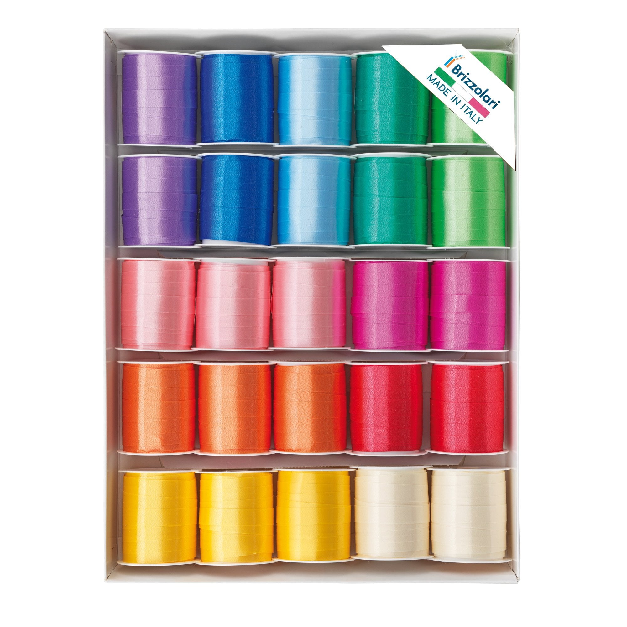 brizzolari-25-rocche-nastro-liscio-6800-10mmx10mt-colori-assortiti-primavera