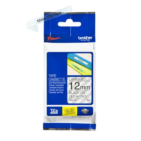 brother-nastro-laminato-etichettarice-12-mm-x-8-mt-nero-trasparente-tze-131