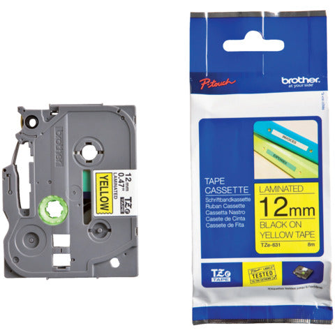 brother-nastro-laminato-etichettarice-nero-giallo-12-mm-x-8-mt-tze-631