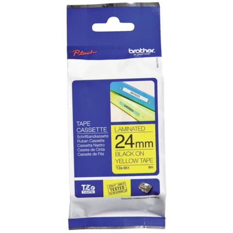 brother-nastro-laminato-etichettarice-nero-giallo-24-mm-x-8-mt-tze-651