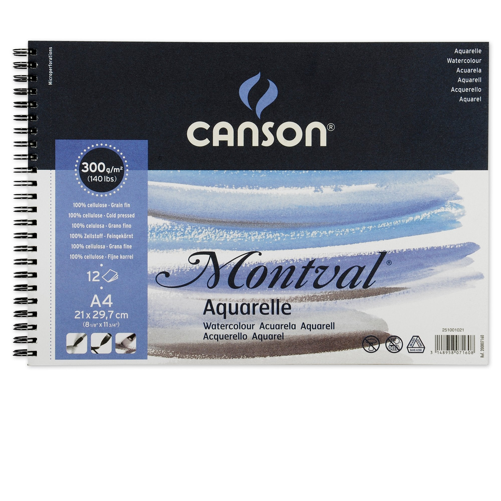 canson-album-spiralato-lato-corto-montval-a4-12-fg-microperforati-300-gr