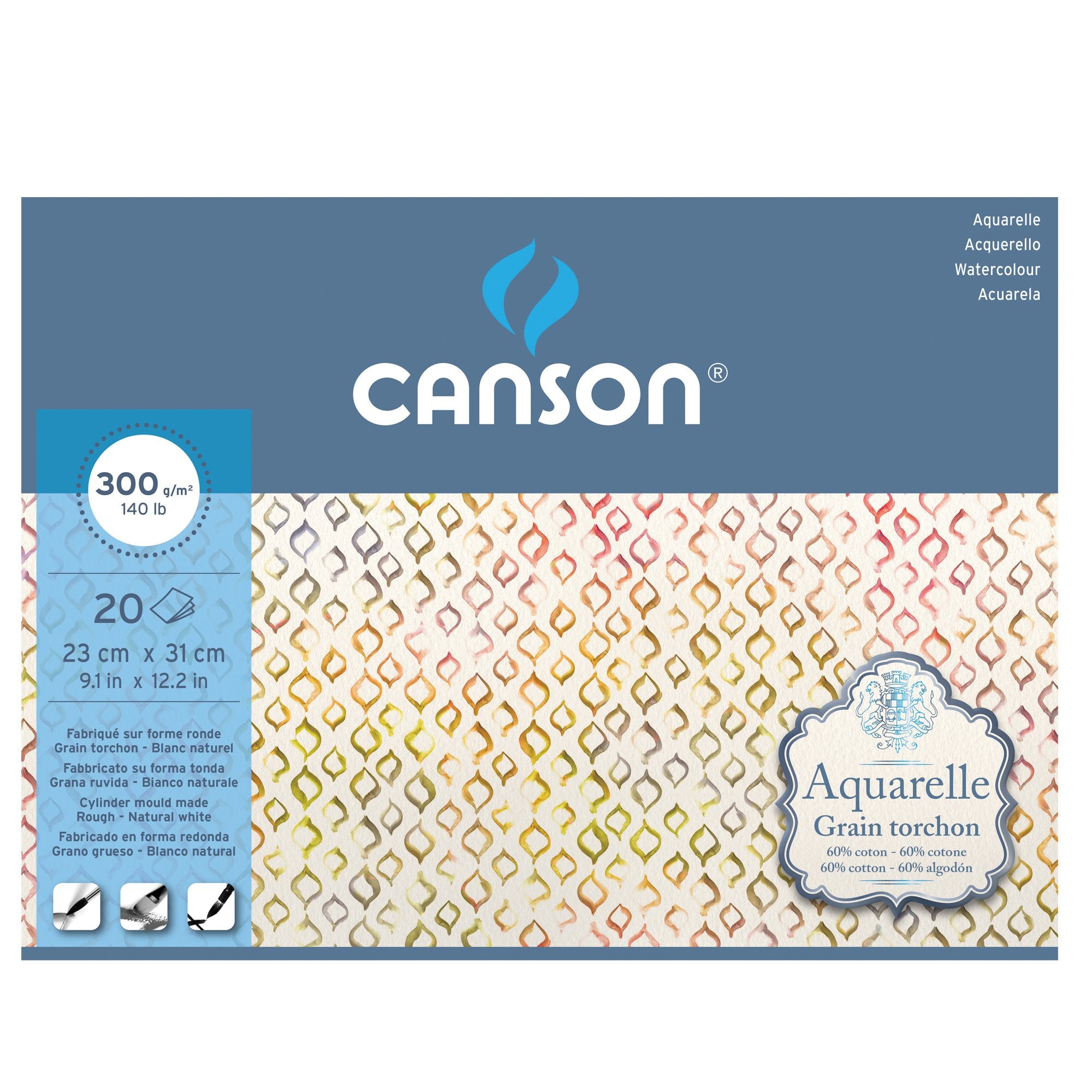 canson-blocco-collato-4-lati-aquarelle-23x31-cm-20-fg-300-gr-grana-ruvida