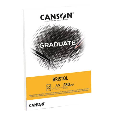 canson-blocco-graduate-bristol-a5-20-fogli-180-g-mq-bianco-c400110382
