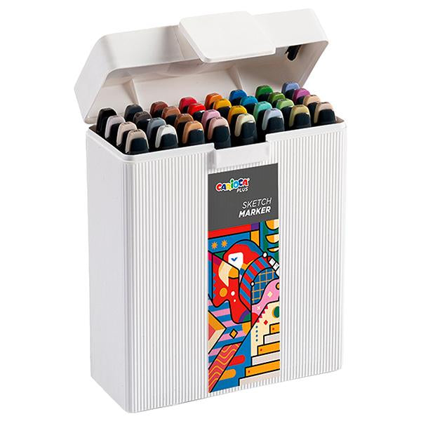 carioca-astuccio-32-sketch-marker-doppia-punta-colori-assortiti-plus
