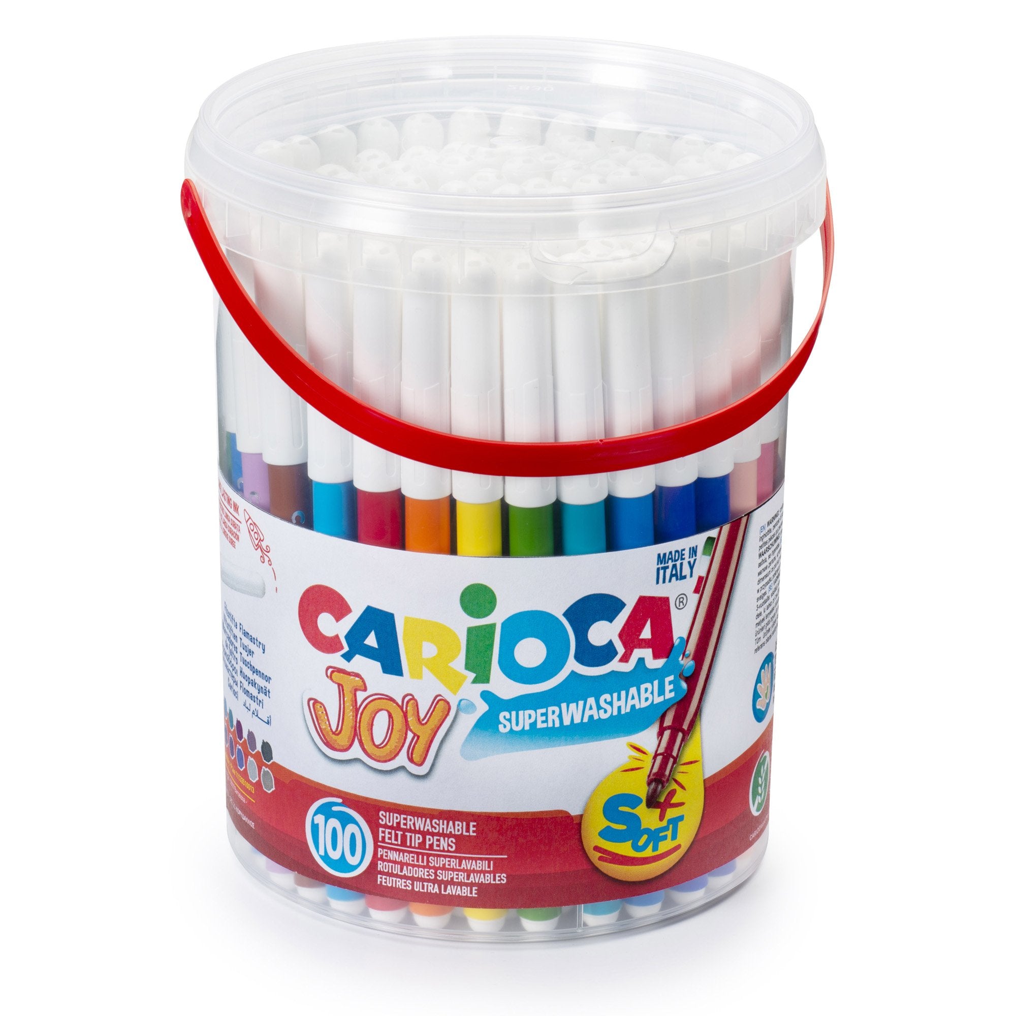carioca-barattolo-100-pennarelli-fine-joy-colori-assortiti