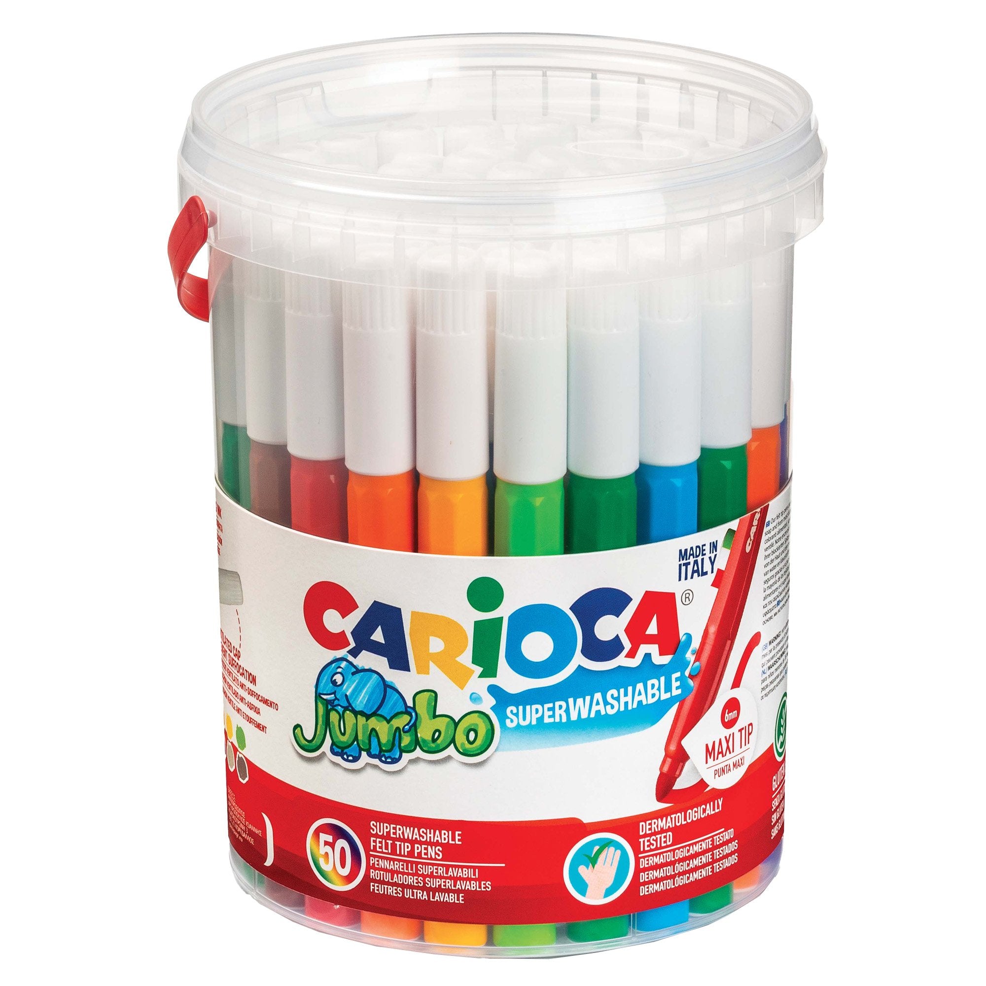 carioca-barattolo-50-pennarelli-jumbo-lavabili-colori-assortiti