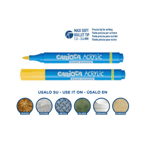 carioca-marcatore-acrilico-punta-maxi-giallo-45296-05