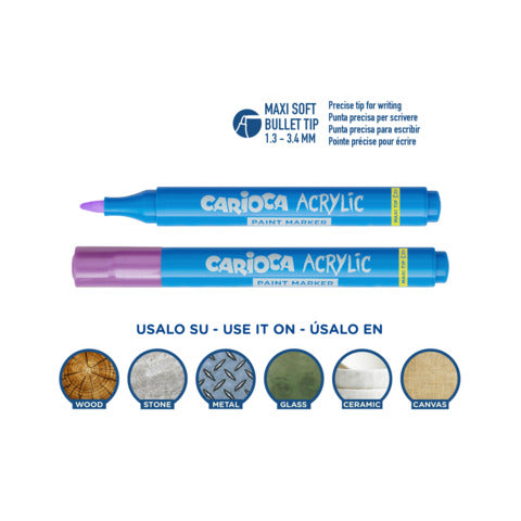 carioca-marcatore-acrilico-punta-maxi-lilla-45296-09