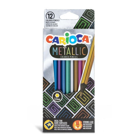 carioca-matite-colorate-metallic-conf-12-colori-assortiti-43164