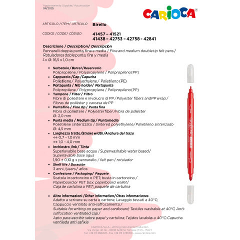 carioca-pennarelli-doppia-punta-birello-conf-12-colori-assortiti-41457