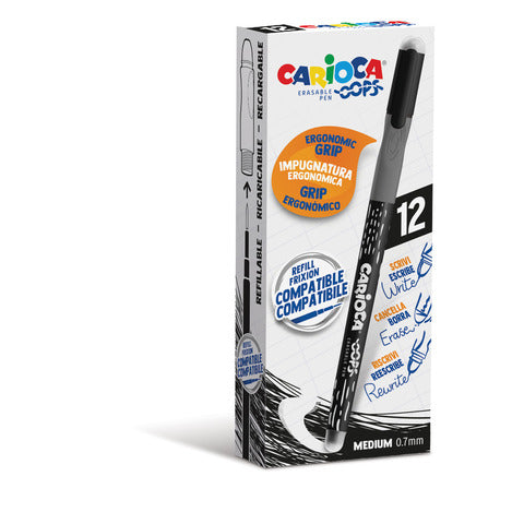 carioca-penne-cancellabili-oops-inchiostro-termosensibile-m-0-7-mm-conf-12-pz-nero-43039-01