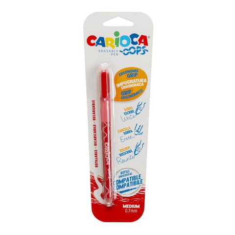 carioca-penne-cancellabili-oops-inchiostro-termosensibile-punta-m-0-7-mm-rosso-43036-03