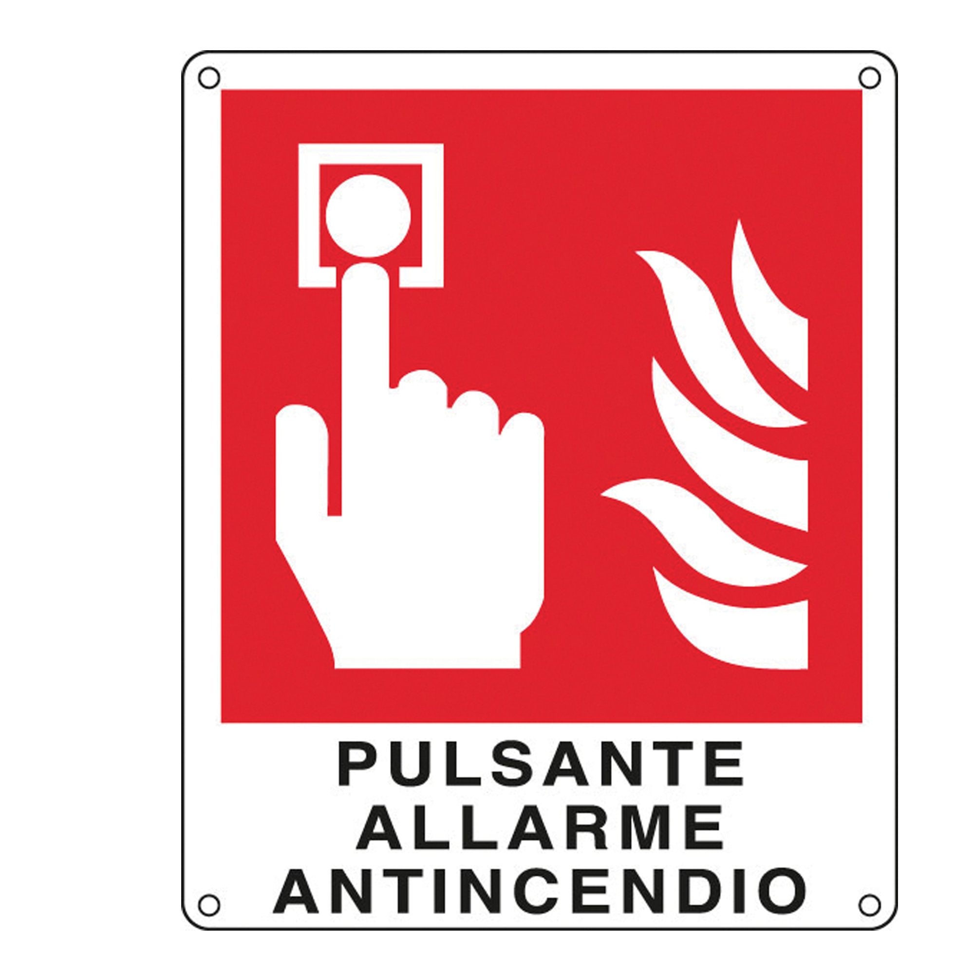 cartelli-segnalatori-cartello-alluminio-12x14-5cm-pulsante-allarme-antincendio