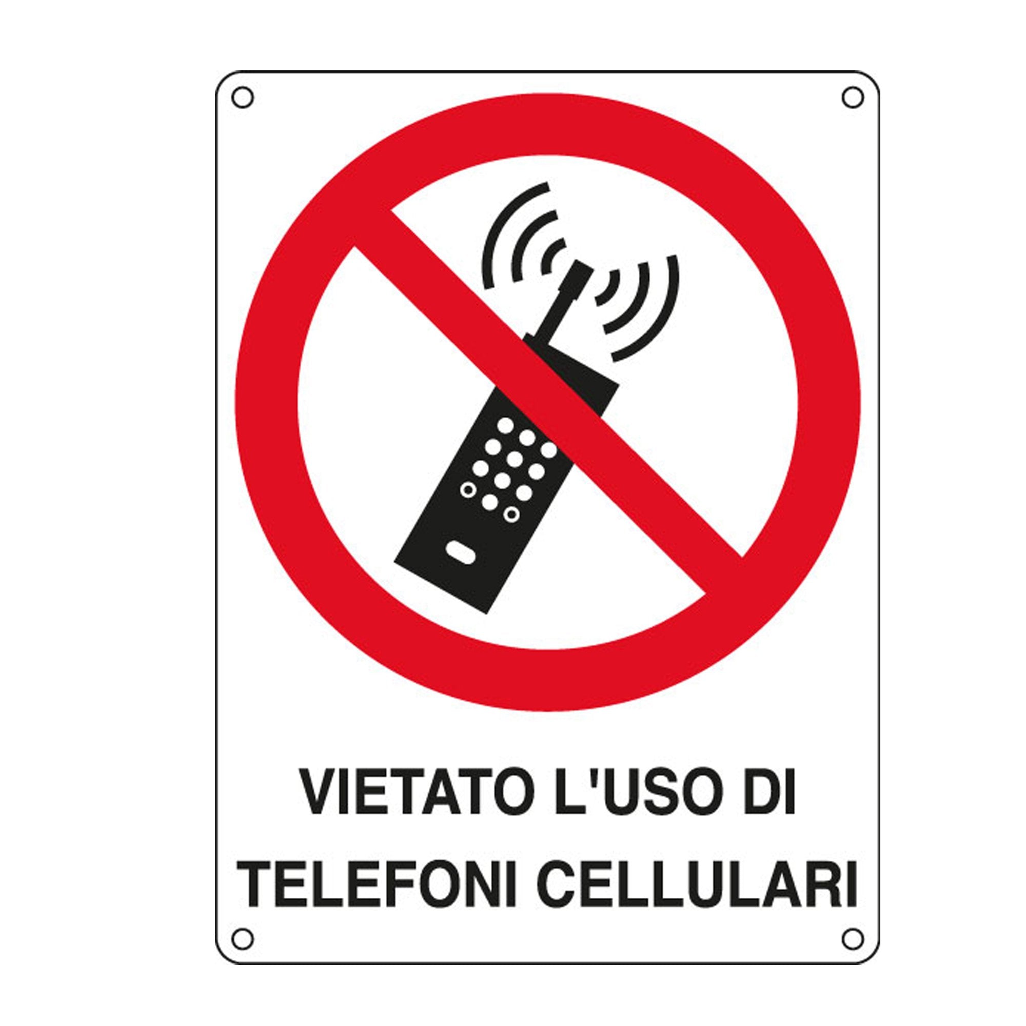 cartelli-segnalatori-cartello-alluminio-16-6x23-3cm-vietato-luso-telefoni-cellulari