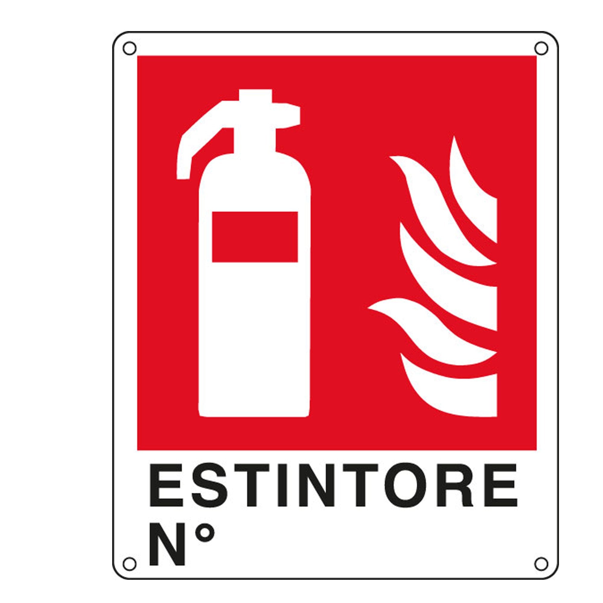 cartelli-segnalatori-cartello-alluminio-25x31cm-estintore-n