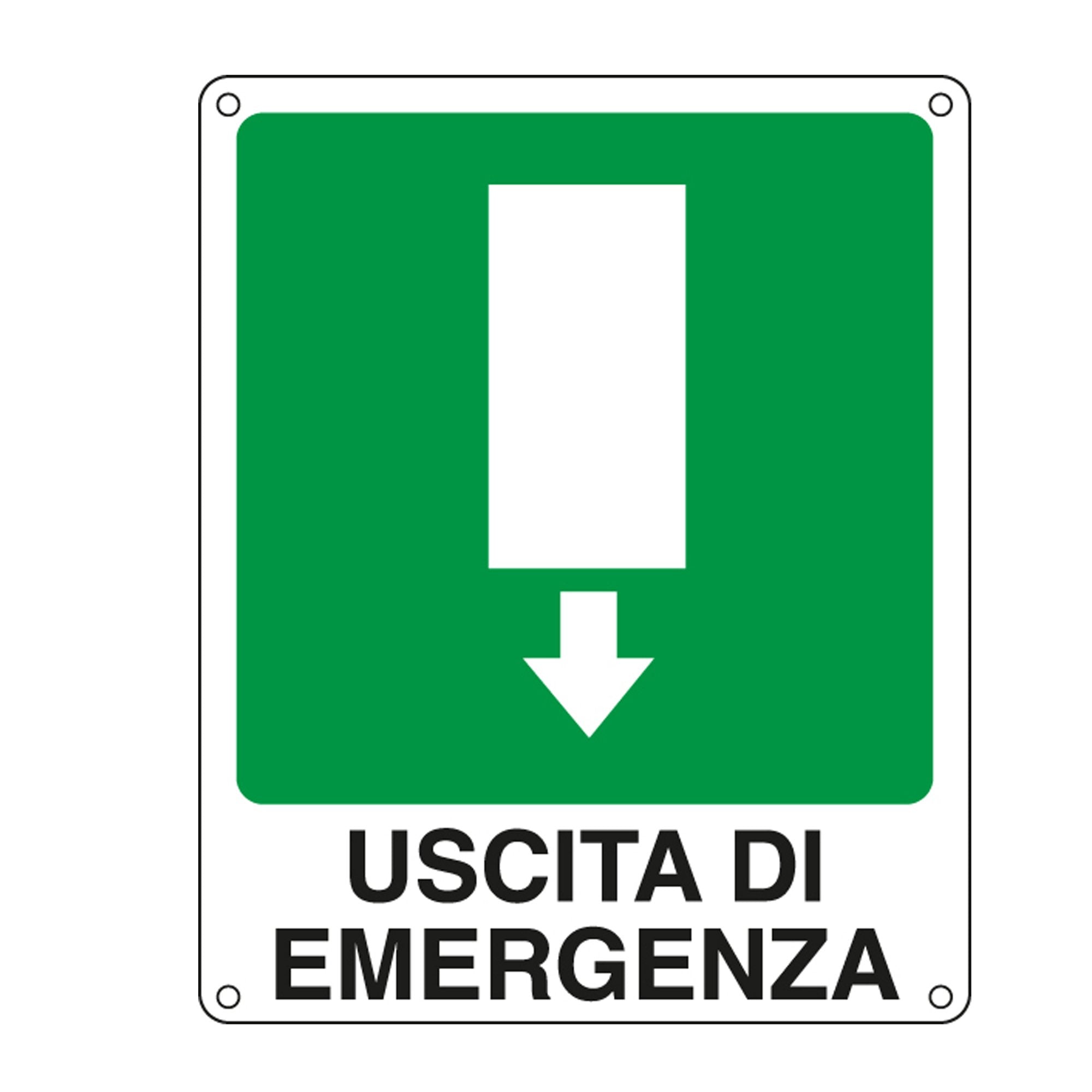 cartelli-segnalatori-cartello-alluminio-25x31cm-uscita-emergenza
