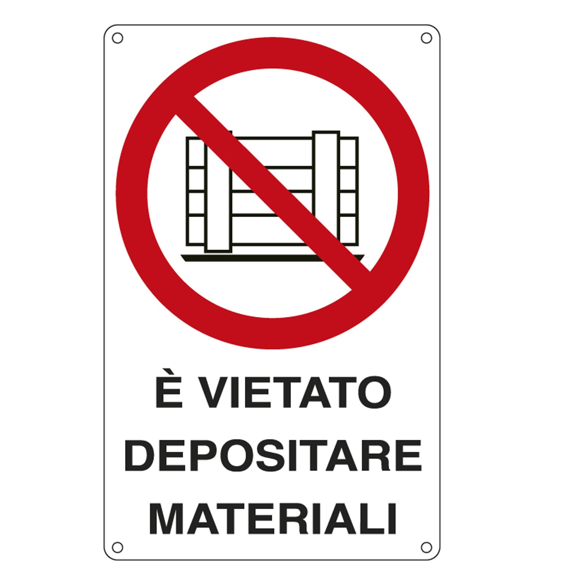 cartelli-segnalatori-cartello-alluminio-27x43cm-vietato-depositare-materiali