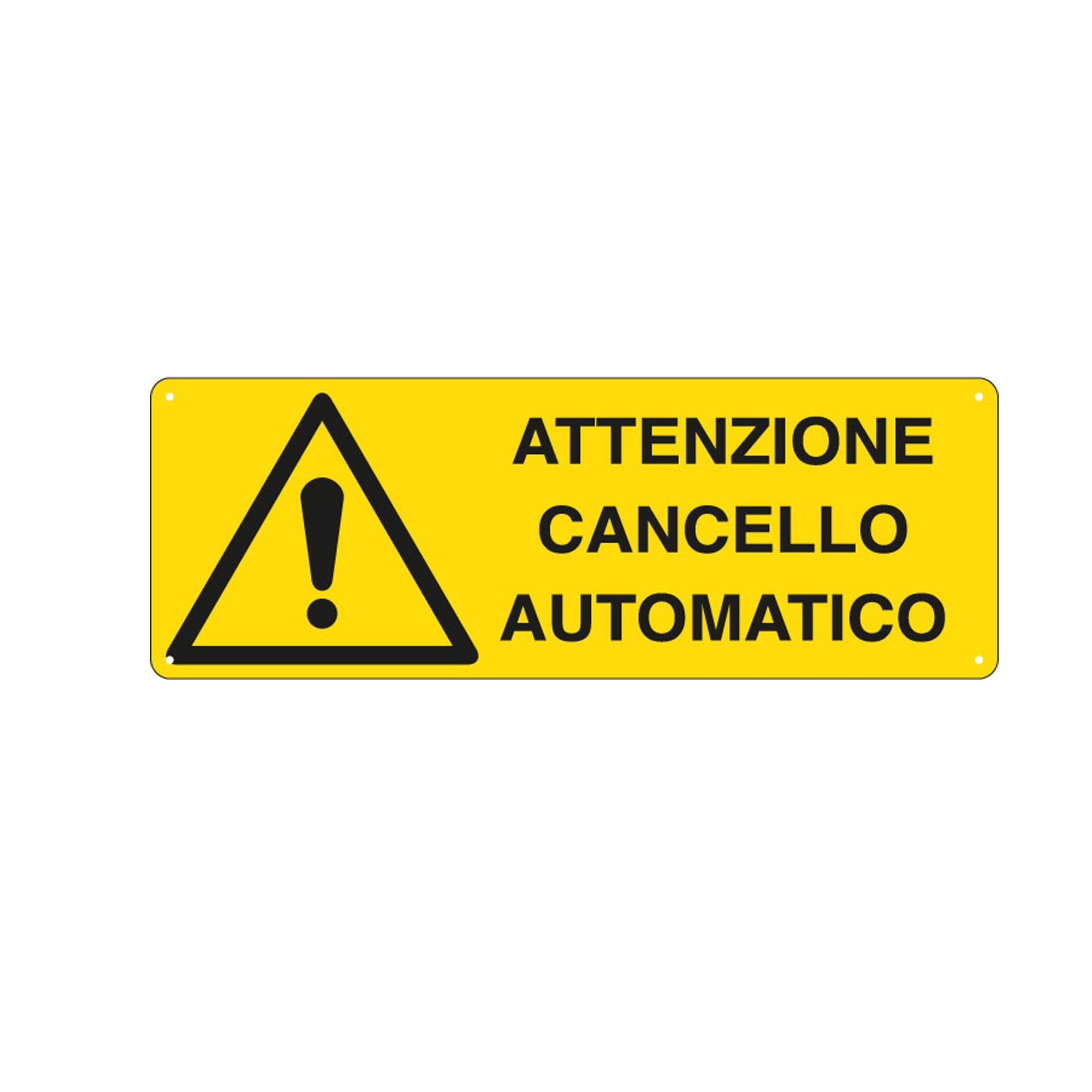cartelli-segnalatori-cartello-alluminio-35x12-5cm-attenzione-cancello-automatico