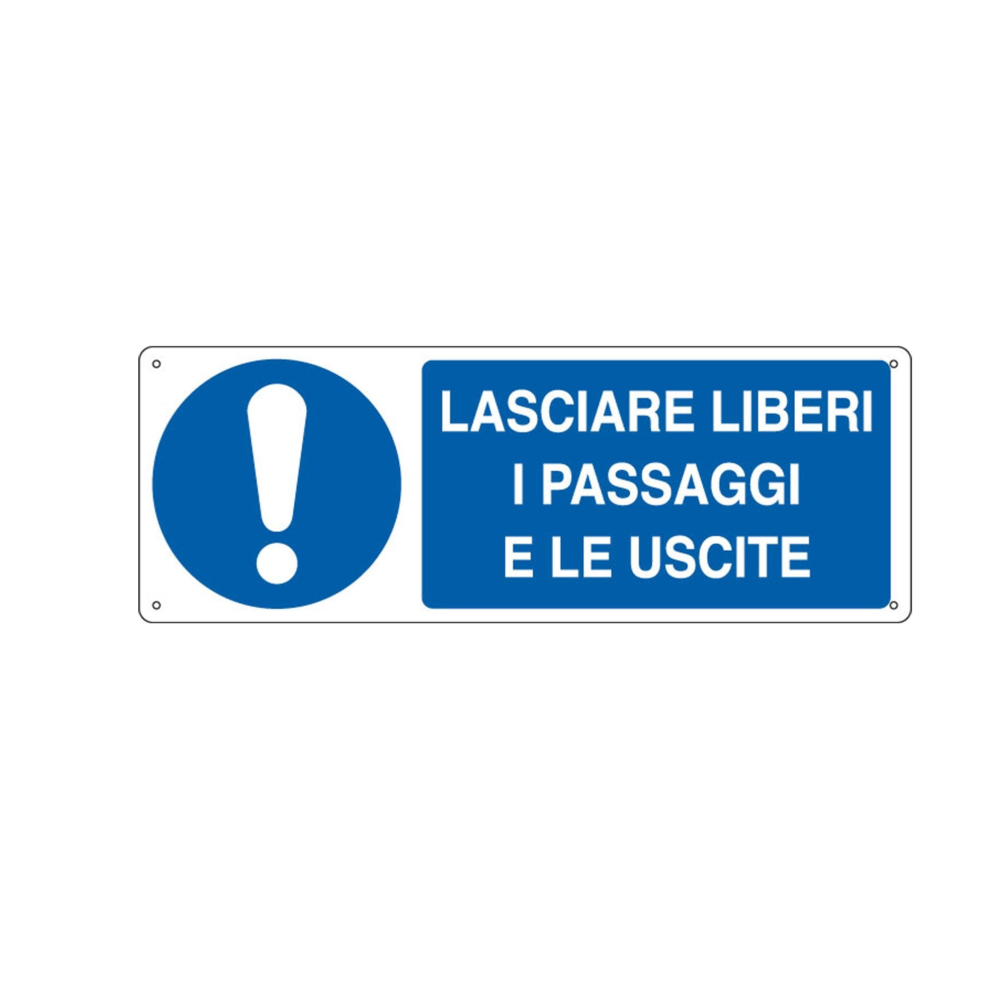 cartelli-segnalatori-cartello-alluminio-35x12-5cm-lasciare-liberi-passaggi-uscite