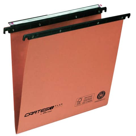 cartesio-plus-cartelle-sospese-orizzontali-cassetti-33-cm-fondo-v-arancio-cf-25-pezzi-300-330-link-a2