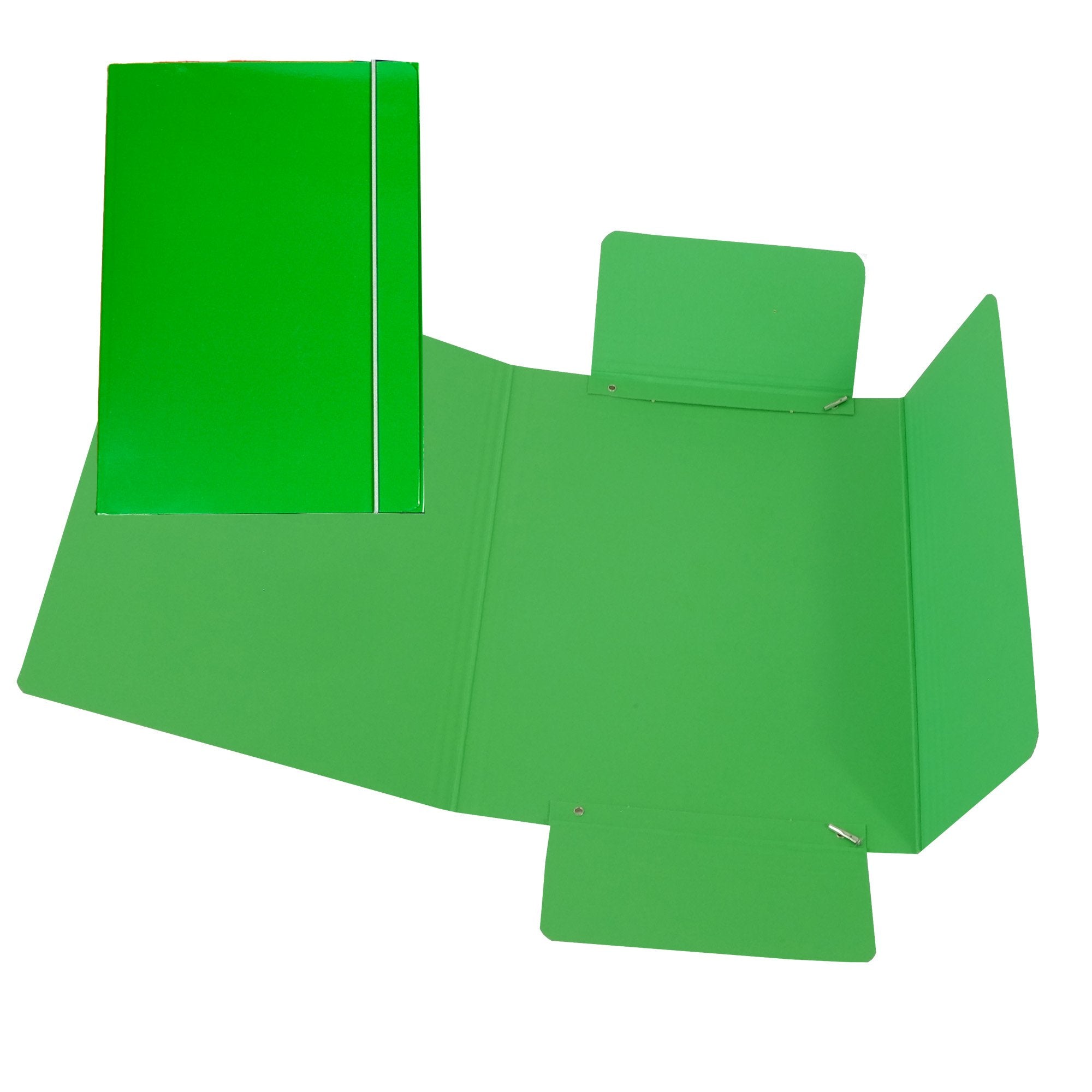 cartiere-del-garda-cartellina-c-elastico-17x25cm-verde-40l
