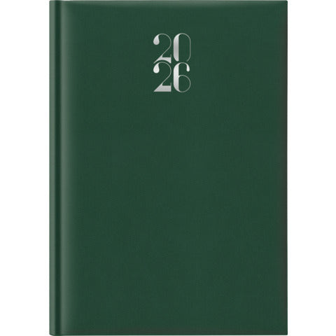 cartucciaperfetta-agenda-2026-settimanale-a4-21x29-7-cm-gommato-verde-26-055500404c
