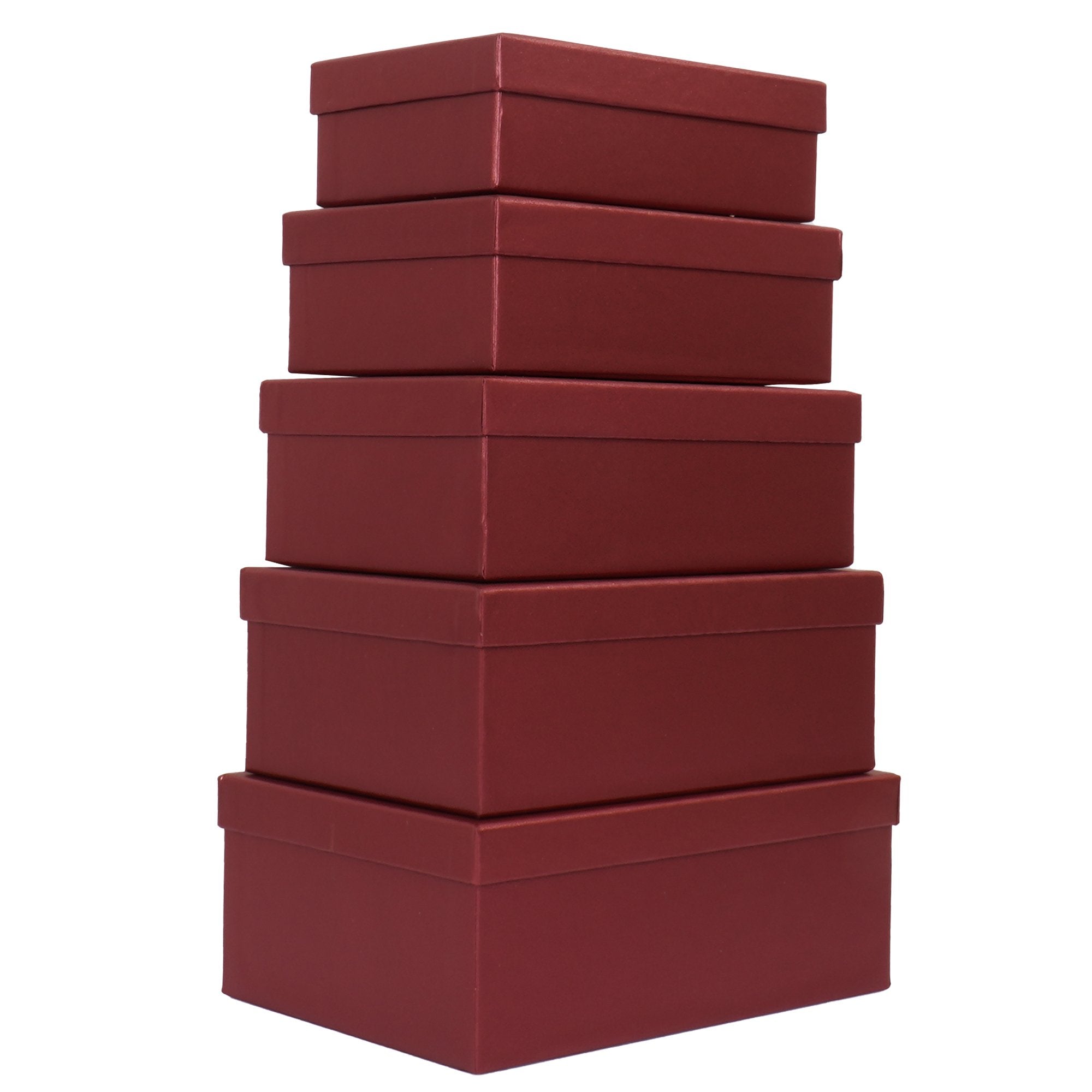 cartucciaperfetta-set-5-scatole-regalo-cartone-fantasia-burgundy