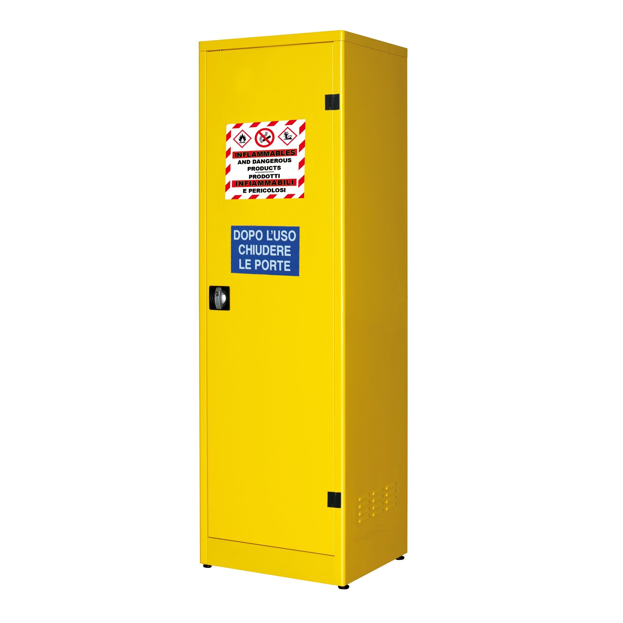 carvel-armadio-sicurezza-liquidi-infiammabili-57-5x50x185cm-giallo