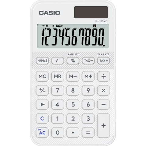 casio-calcolatrice-tascabile-solare-batteria-display-10-cifre-bianco-sl-310yc-we-w-ep
