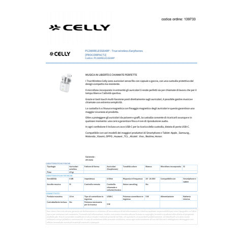 celly-auricolari-drop-true-wireless-controlli-touch-bianco-pc2wirelessearp