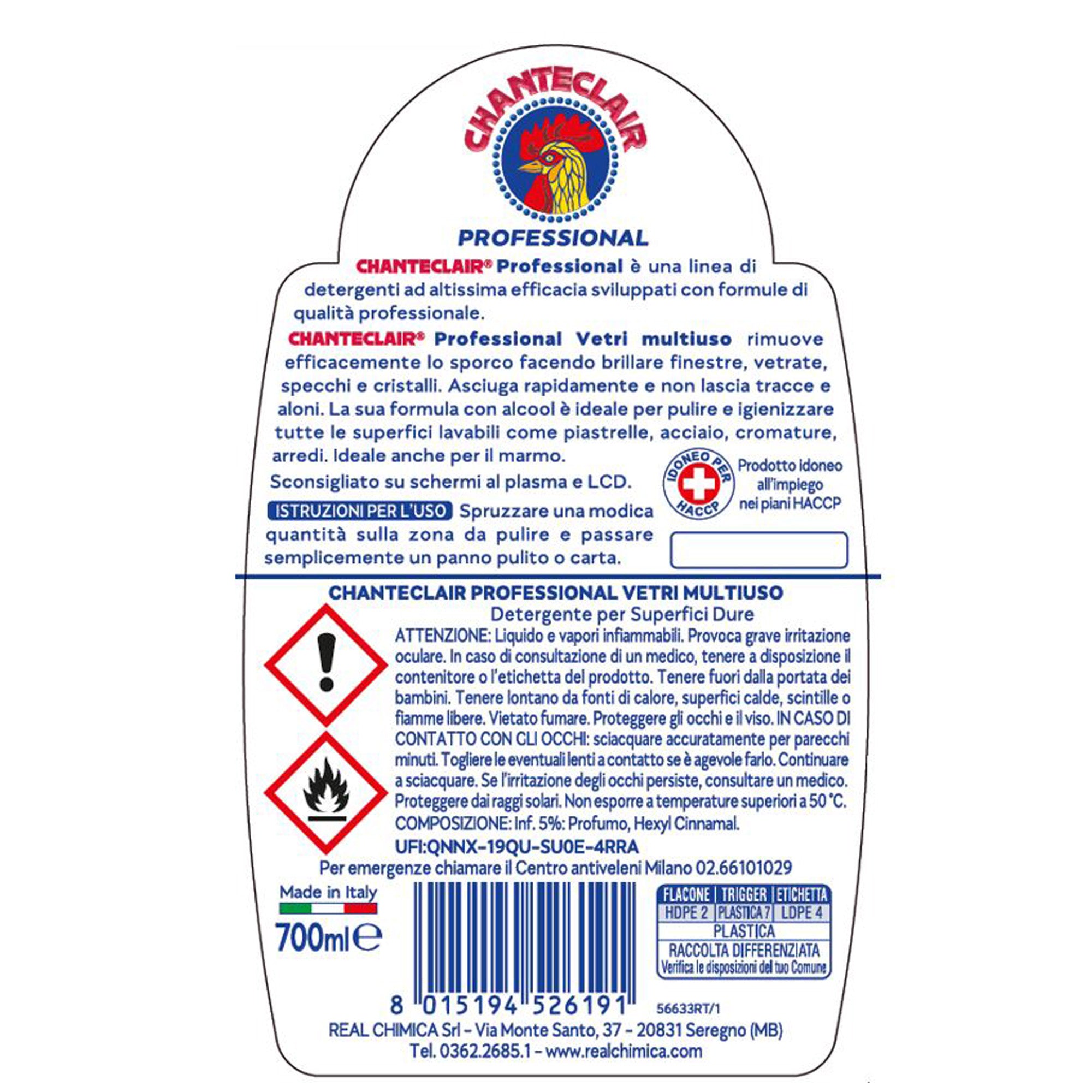 chante-claire-chanteclair-professional-vetri-multiuso-700ml-trigger