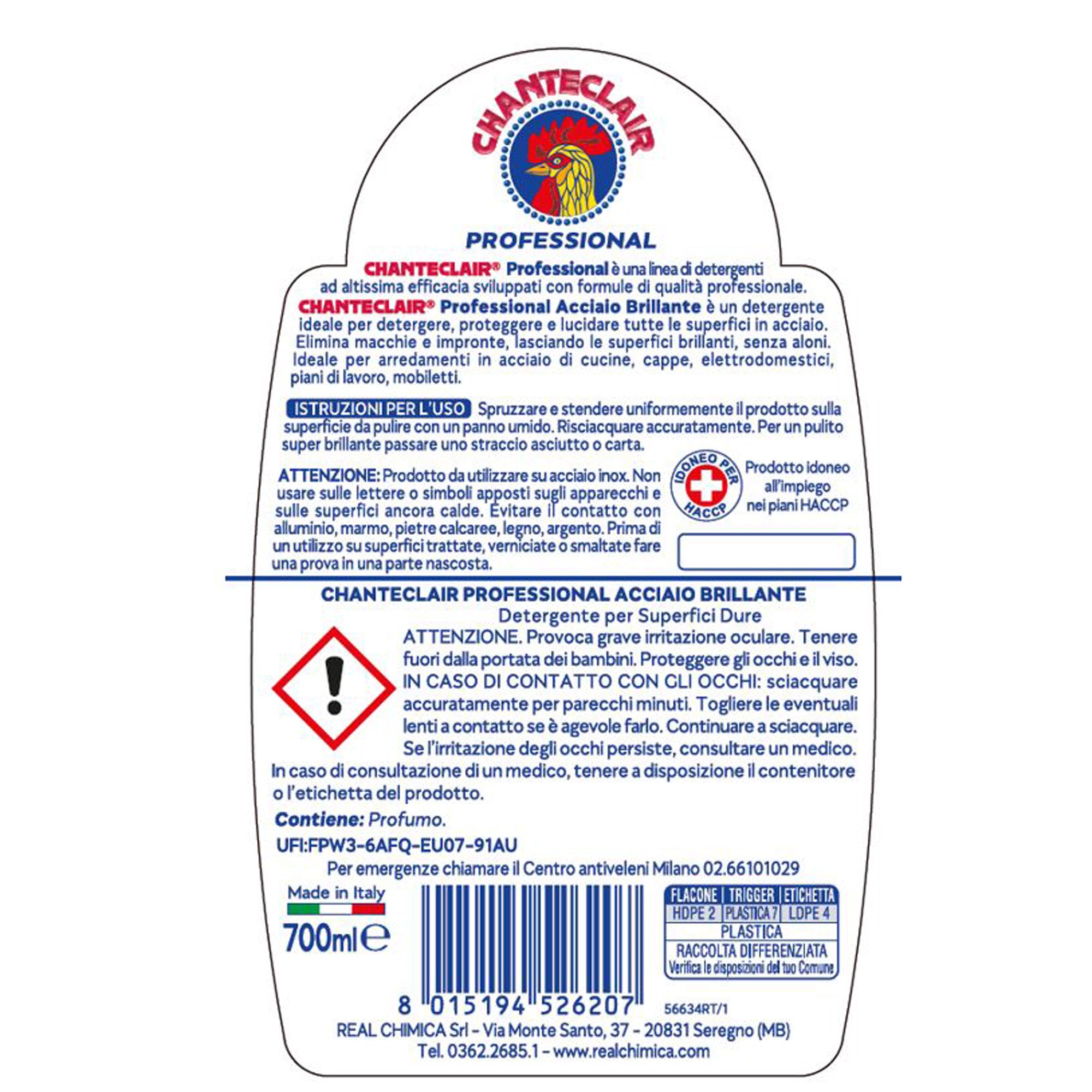 chanteclair-professional-acciaio-brillante-700ml-trigger