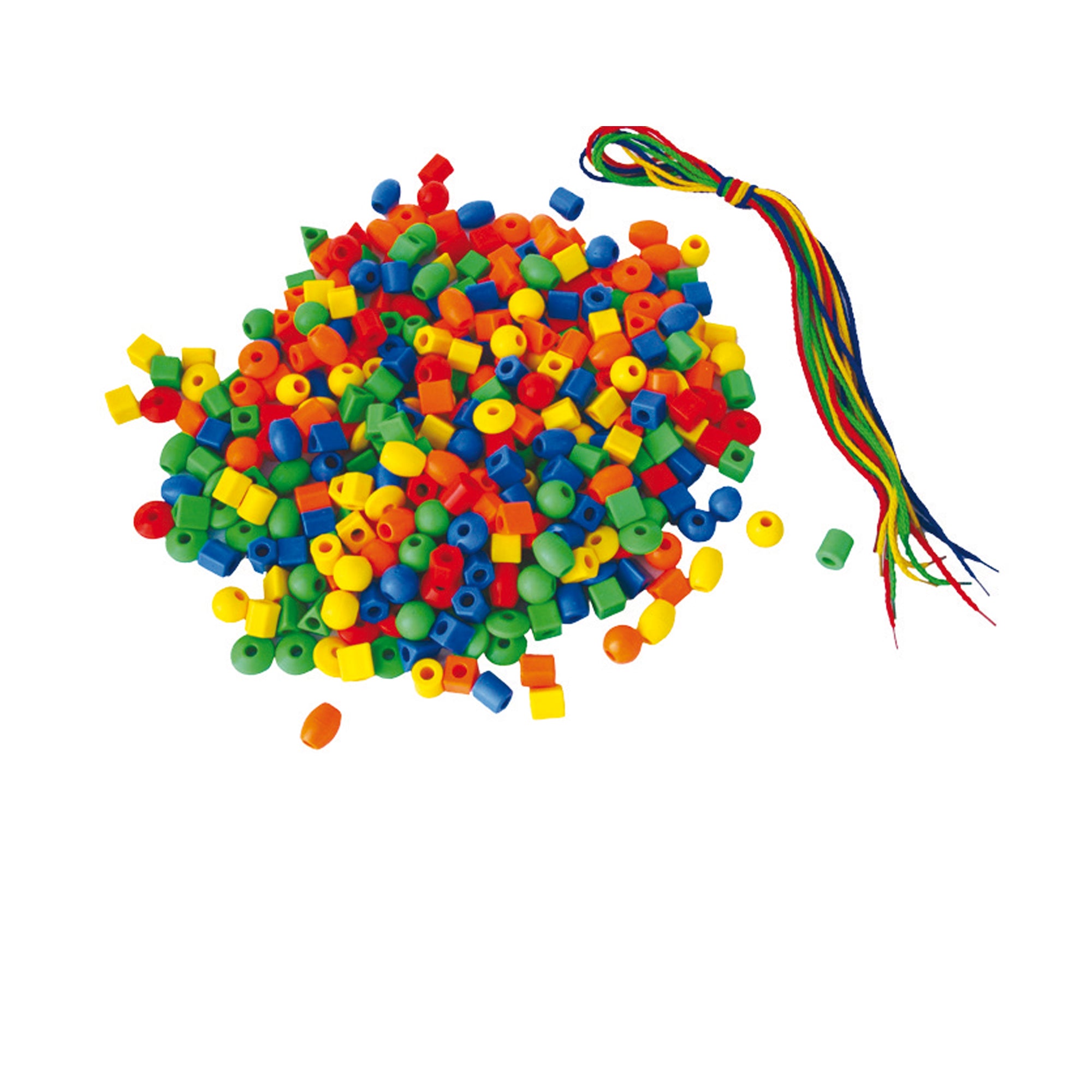 cwr-bauletto-140pz-perle-plastica-2cm-colori-forme-assortiti