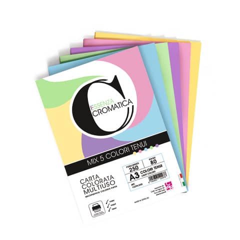 cwr-carta-colorata-cromatica-colori-forti-formato-a4-5-colori-assortiti-250-ff-80-gr-12299-250