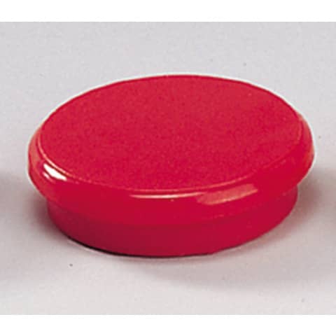 dahle-magneti-rotondi-diametro-24-mm-rosso-altezza-7-mm-forza-3-n-conf-10-pezzi-r955243x10