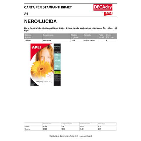 decadry-carta-fotografica-inkjet-a4-alta-qualita-finitura-lucida-180-g-mq-bianco-conf-100-fogli-t900006