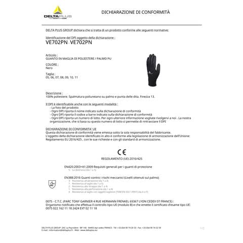 deltaplus-guanto-lavoro-maglia-poliestere-palmo-poliuretano-nero-taglia-7-conf-12-pezzi-ve702pn07