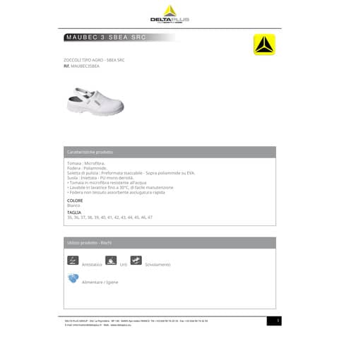 deltaplus-scarpe-lavoro-zoccoli-microfibra-impermeabile-bianco-43-maub3sbbc43