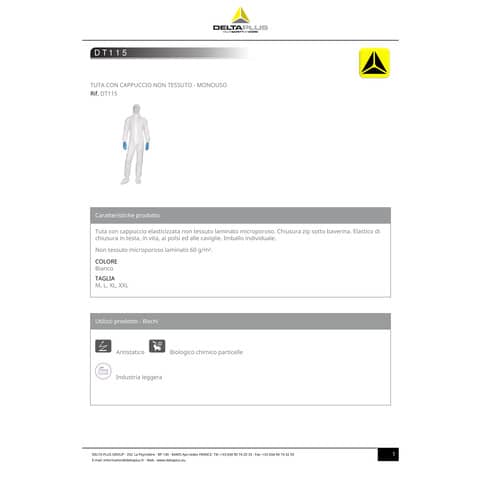 deltaplus-tuta-protez-da-rischio-chimico-dt115-tg-xl-bianco-monouso