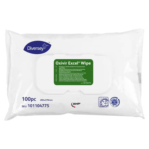 diversey-salviette-detergenti-disinfettanti-superfici-oxivir-excel-wipes-conf-100-salviette-101105056