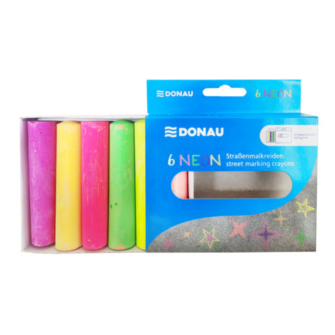 donau-gessetti-conf-6-pezzi-colori-assortiti-neon-330461