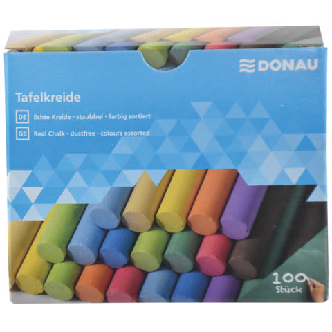 donau-gessetti-lavagna-conf-100-pezzi-colori-assortiti-330285