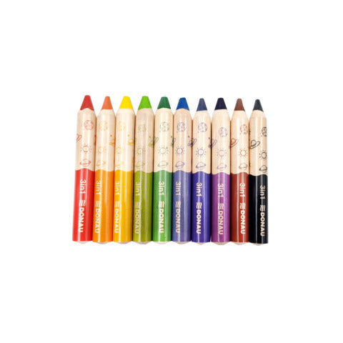 donau-matite-colorate-3in1-conf-10-pezzi-assortiti-330468