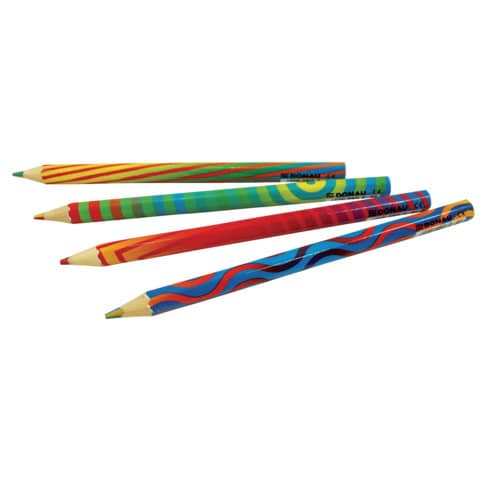 donau-matite-colorate-arcobaleno-conf-36-pz-multicolore-330253