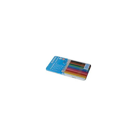 donau-matite-colorate-astuccio-metallico-12-colori-assortiti-330173