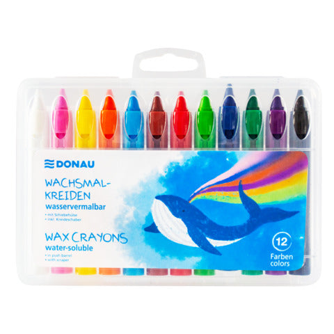 donau-pastelli-cera-acquerellabili-astuccio-appendibile-trasparente-12-colori-assortiti-322300