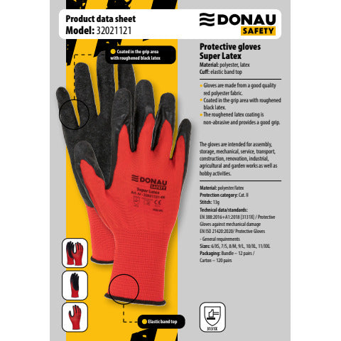 donau-safety-guanti-lavoro-pl-rosso-lattice-ruvido-nero-palmo-tg-7-conf-12-pz-32021121-07