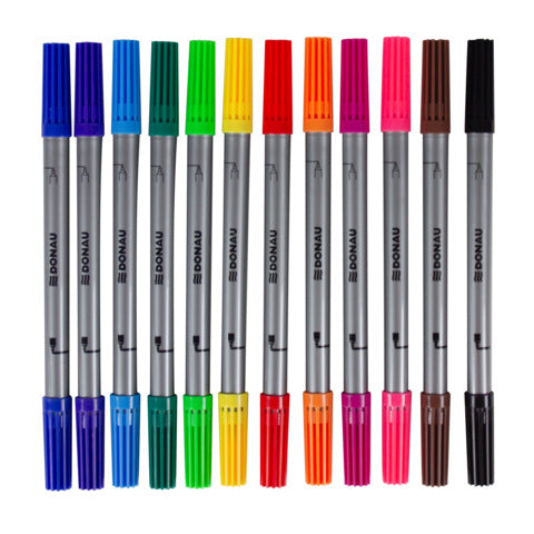 donau-set-12-penne-fibra-duo-fiber-colori-assortiti-322142