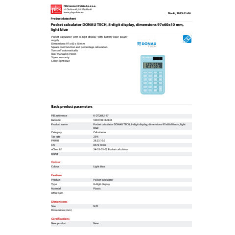 donau-tech-calcolatrice-tascabile-display-8-cifre-97x60x10-mm-azzurro-k-dt2082-17