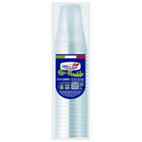 dopla-25-bicchieri-250ml-diamant-ps-reuse